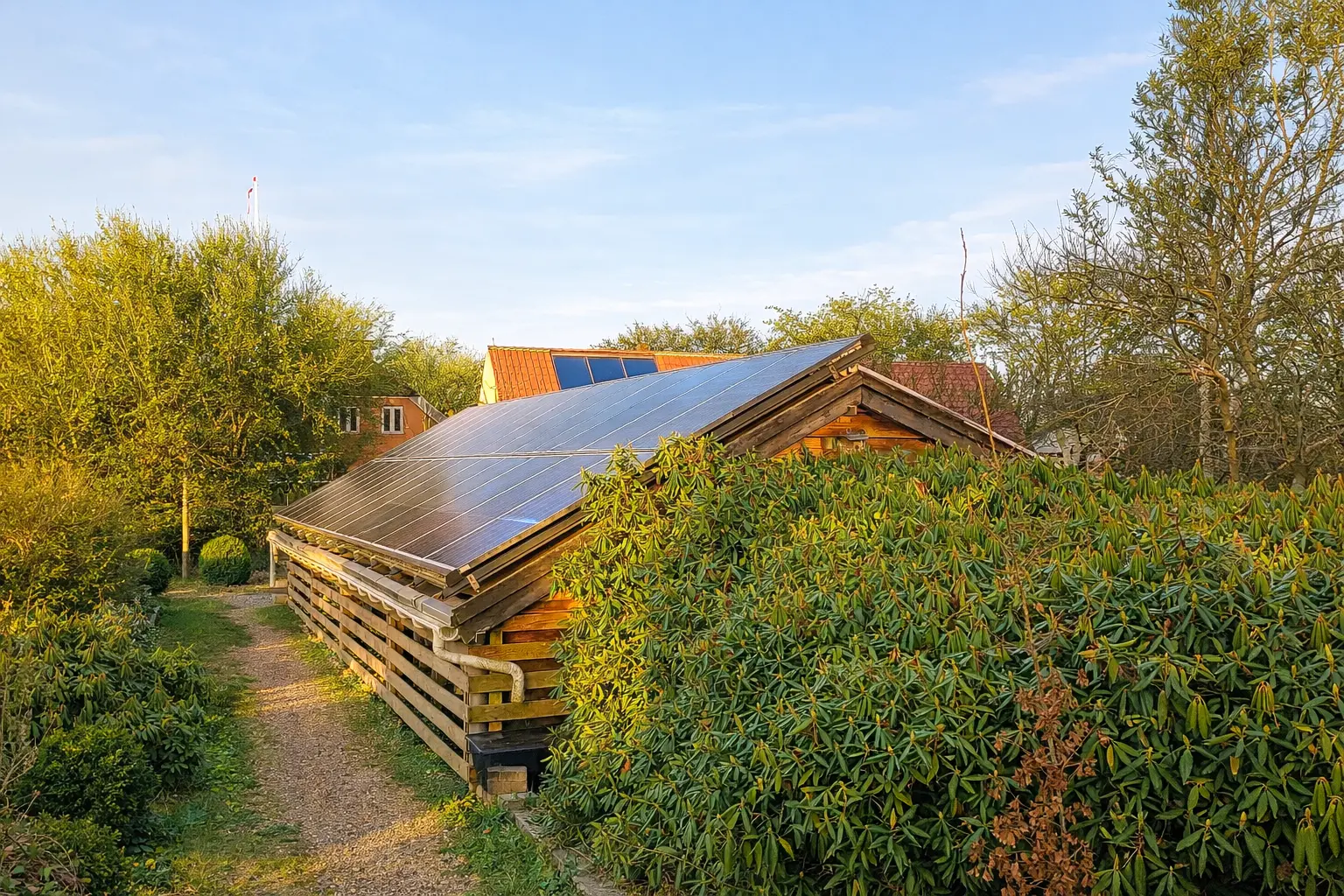 Renewable energy<br/>from our own production