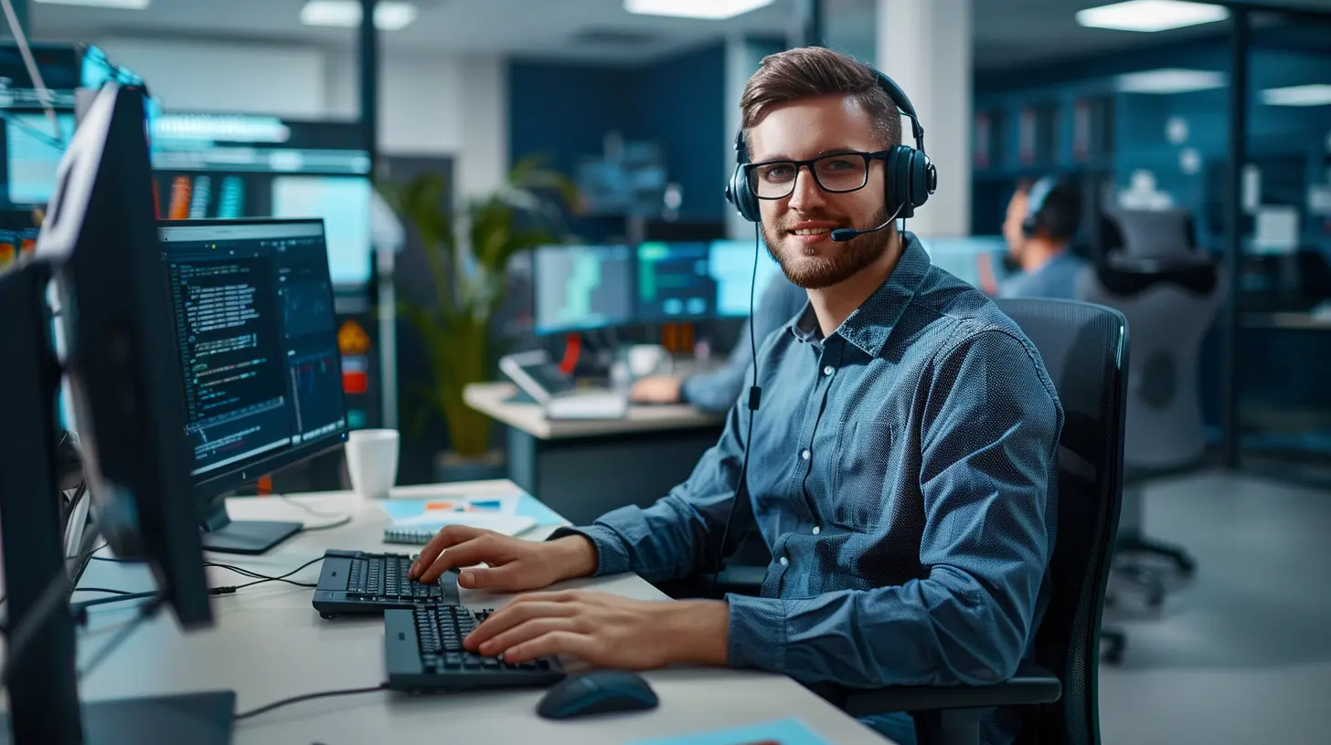 Supportannahme für IT-Dienstleister